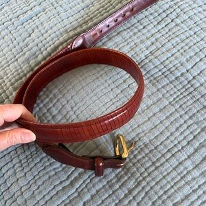 Women’s Brighton Brown Leather Belt